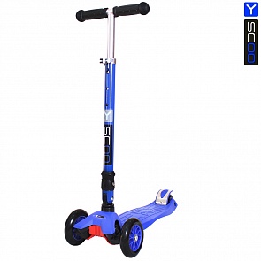 Самокат Y-Scoo 35 Maxi Fix Simple, темно-синий (Y-Scoo, 6100rt)